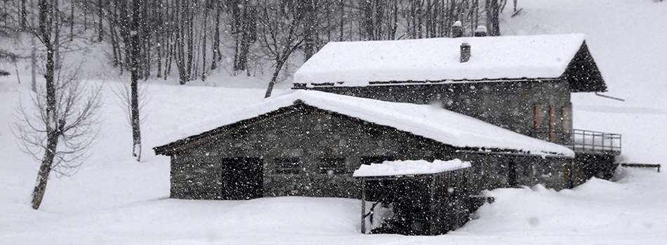 Nevicata di fronte al Residence (Foto: Massimo Mormile)